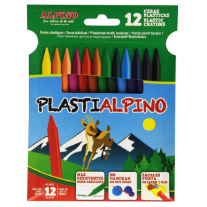 LÁPICES CERA PLASTIALPINO