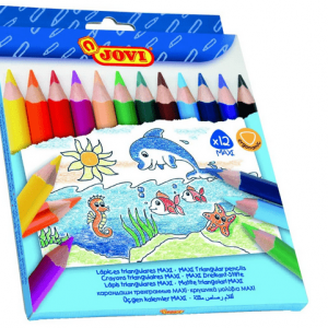 LÁPICES DE COLORES MAXI JOVI