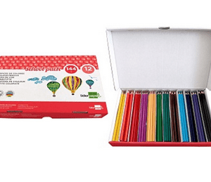 LÁPICES DE COLORES SCHOOL PACK
