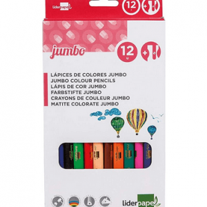 LÁPICES DE COLORES TRIANGULARES JUMBO