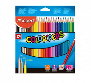 LÁPICES DE COLORES TRIANGULARES