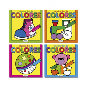 CUADERNOS PARA COLOREAR  MI PRIMER LIBRO DE COLORES