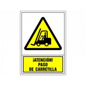 ¡ATENCIÓN! PASO DE CARRETILLA