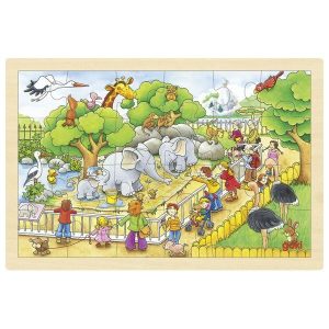 PUZZLE VISITA AL ZOO 24 PZS.