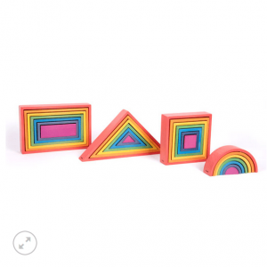 CONJUNTO ARCOIRIS 28 PIEZAS ARCHITECT