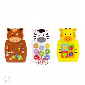 SET DE 3 JUGUETES DE PARED