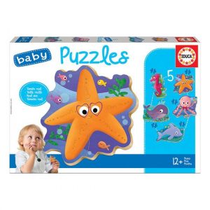 BABY PUZZLES ANIMALES DEL MAR