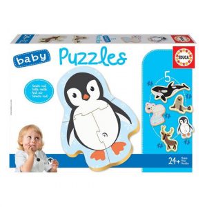 BABY PUZZLES ANIMALES POLO NORTE