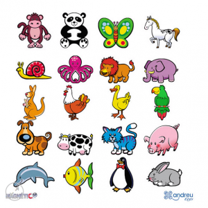 20 ANIMALES MAGNÉTICOS