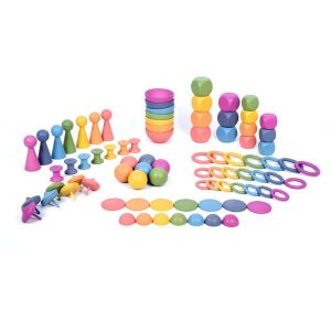 SUPER SET ARCOÍRIS MADERA
