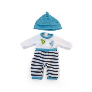 ROPA PARA MUÑECOS 32 CM PIJAMA TURQUESA