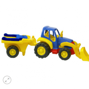 SUPER TRACTOR CON REMOLQUE