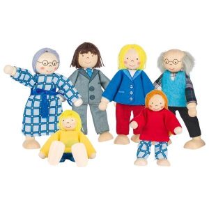 MUÑECOS ARTICULADOS FAMILIA
