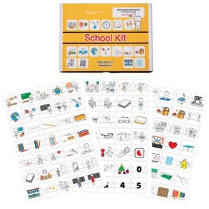 KIT MAGNÉTICO DE PICTOGRAMAS ESCOLARES