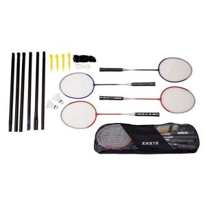 SET DE BADMINTON 4 JUGADORES