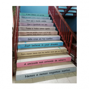 VINILOS ESCALERAS PVC