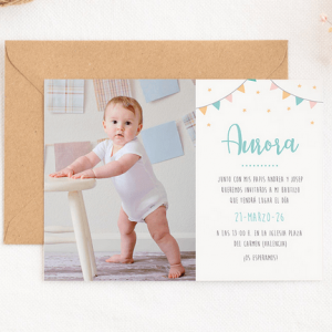INVITACIÓN DE BAUTIZO
